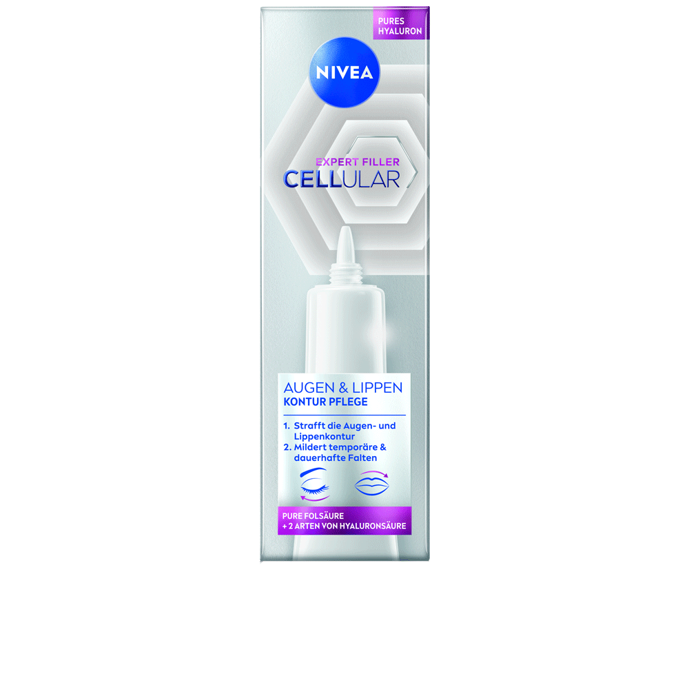 Bild: NIVEA Expert Filler Cellular Augen und Lippen Kontur 