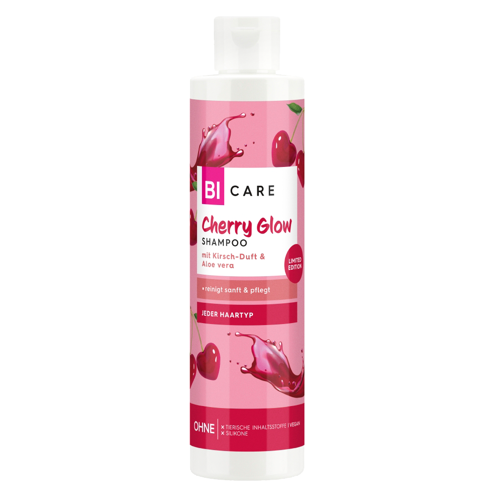 Bild: BI CARE Cherry Glow Shampoo 