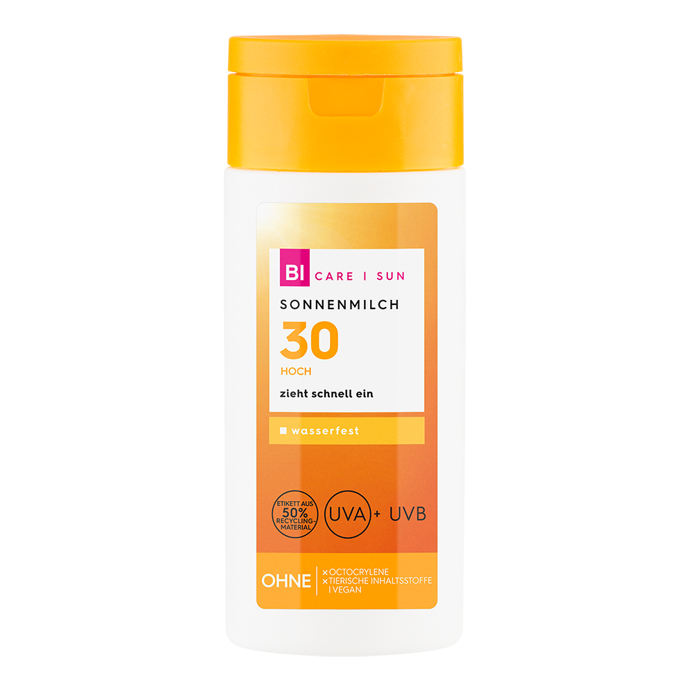 Bild: BI CARE SUN Sonnenmilch LSF 30 Reisegröße