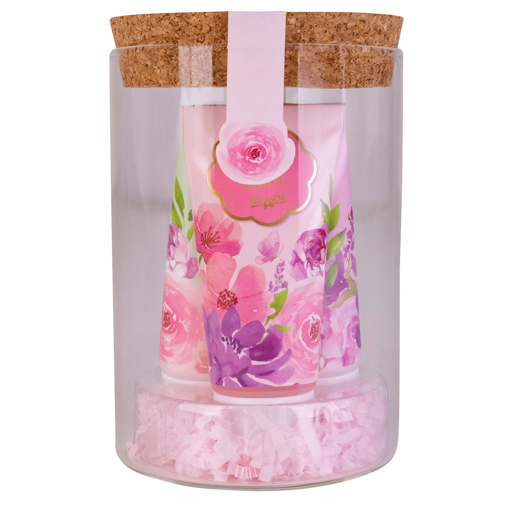 Bild: Accentra Badeset Blossom im Glas
