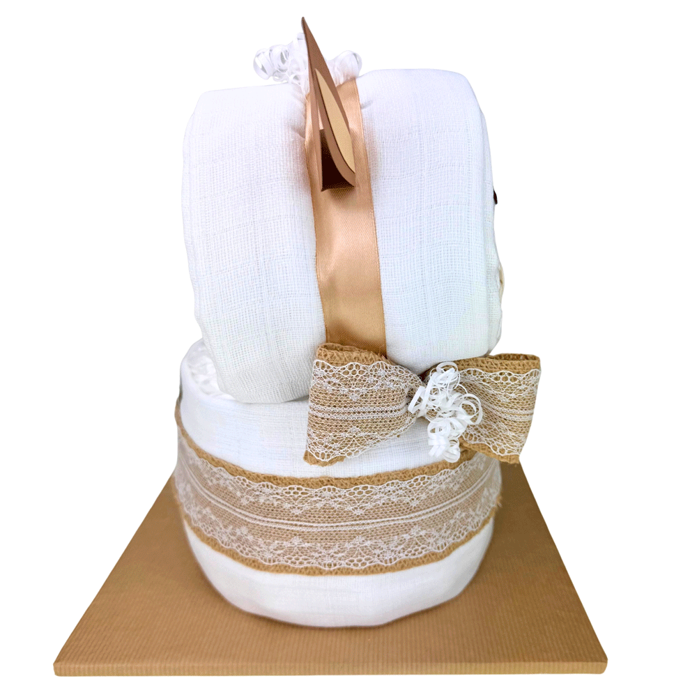 Bild: BABYWELL Windeltorte Vintage Boho 