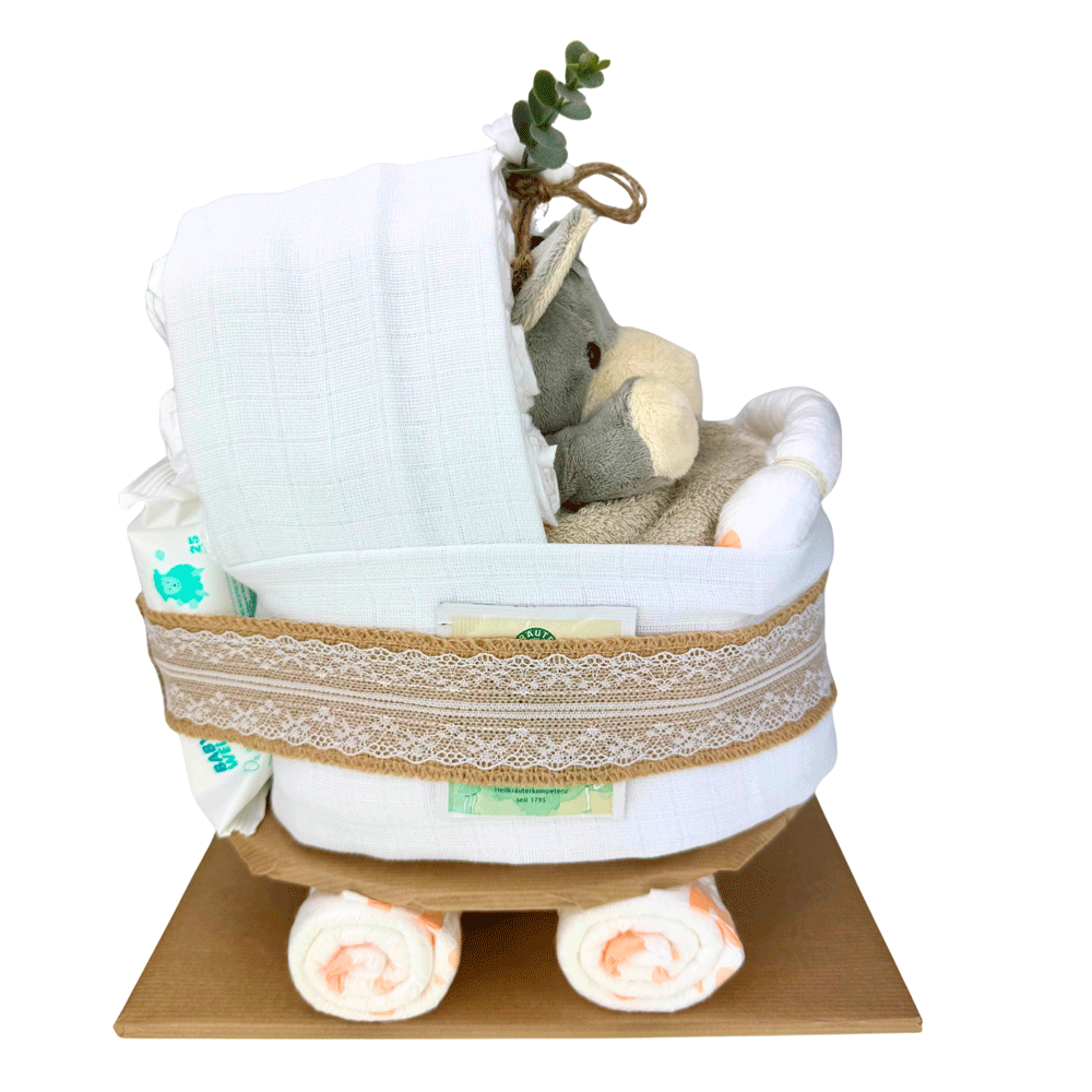 Bild: BABYWELL Windelkinderwagen Vintage Esel 