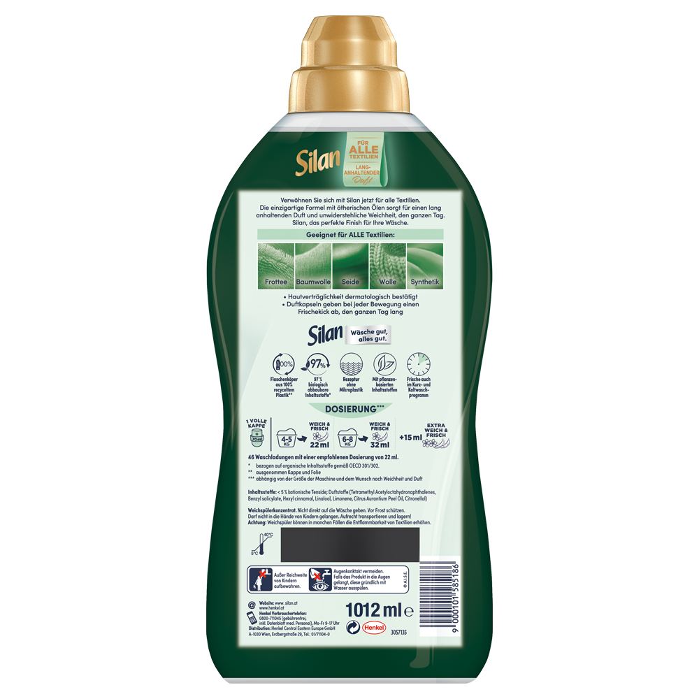 Bild: Silan Aromatherapie Weichspüler Faszinierender Dschungel 