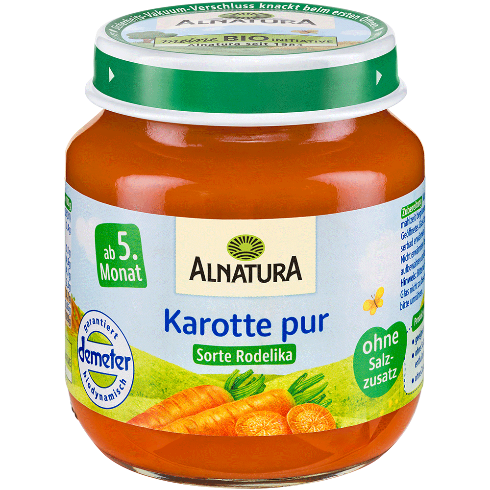 Bild: ALNATURA Karotte Pur Sorte Rodelika 