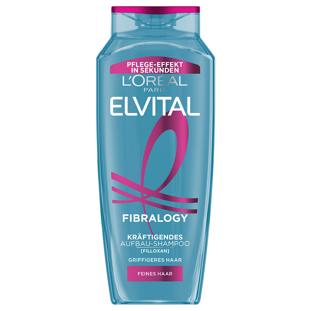 Bild: L'ORÉAL PARIS ELVITAL Fibralogy Shampoo 