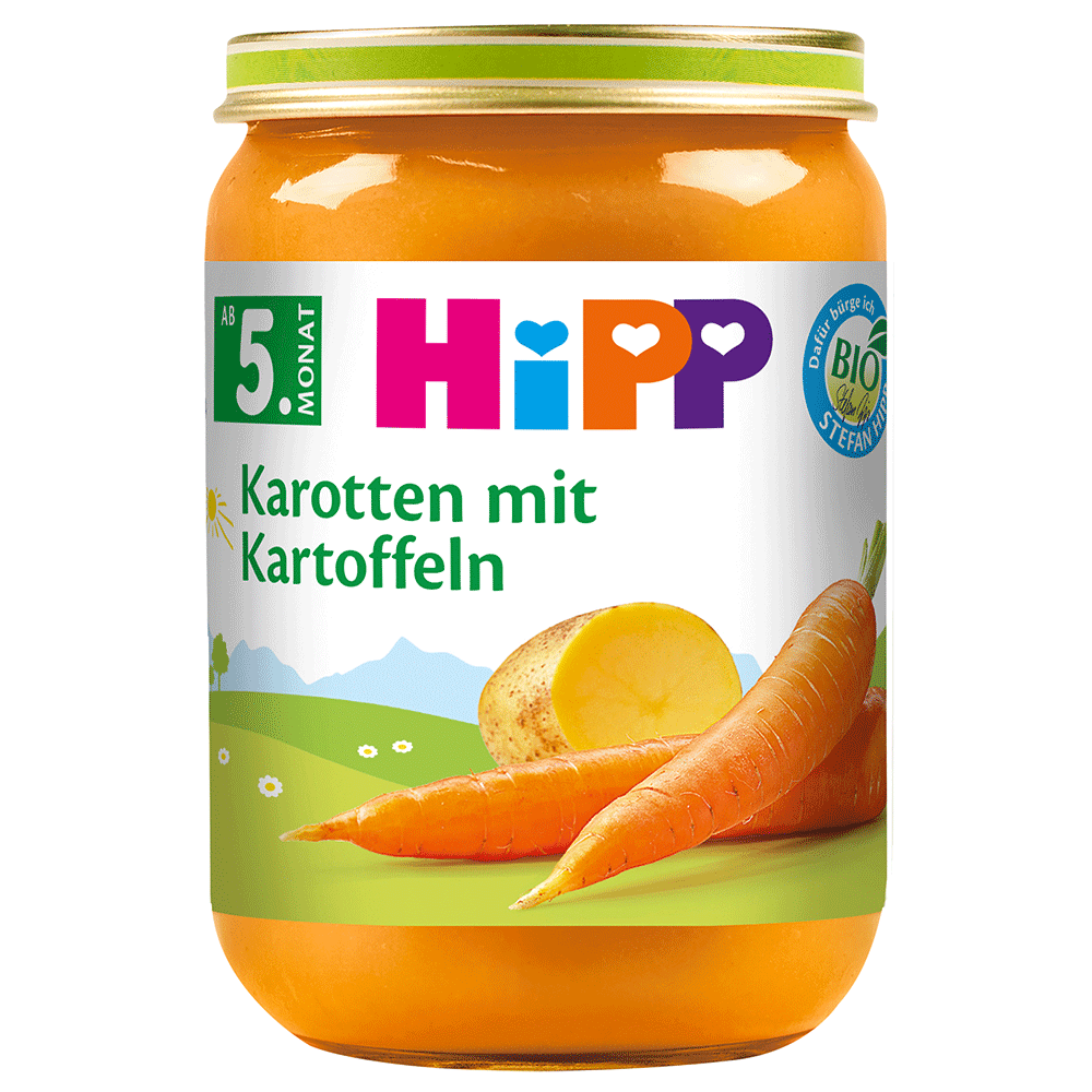 Bild: HiPP Karotten mit Kartoffeln 