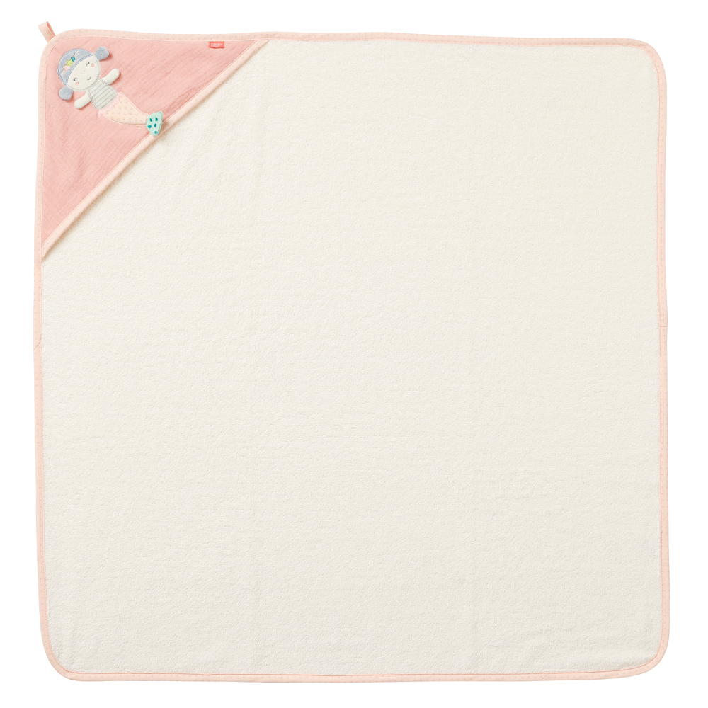 Bild: Fehn Kapuzenbadetuch Meerjungfrau 