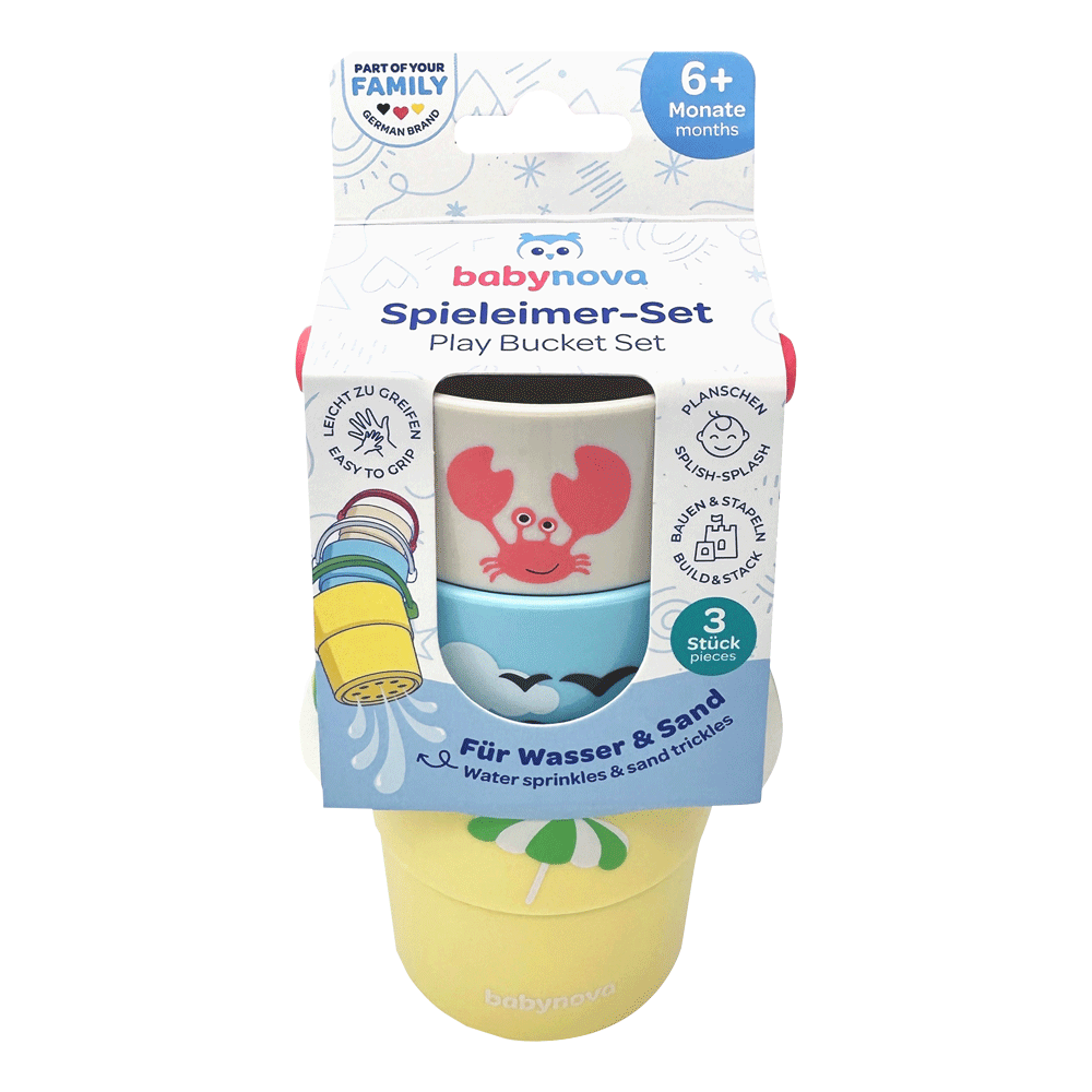 Bild: BABY-NOVA Spieleimer Set 