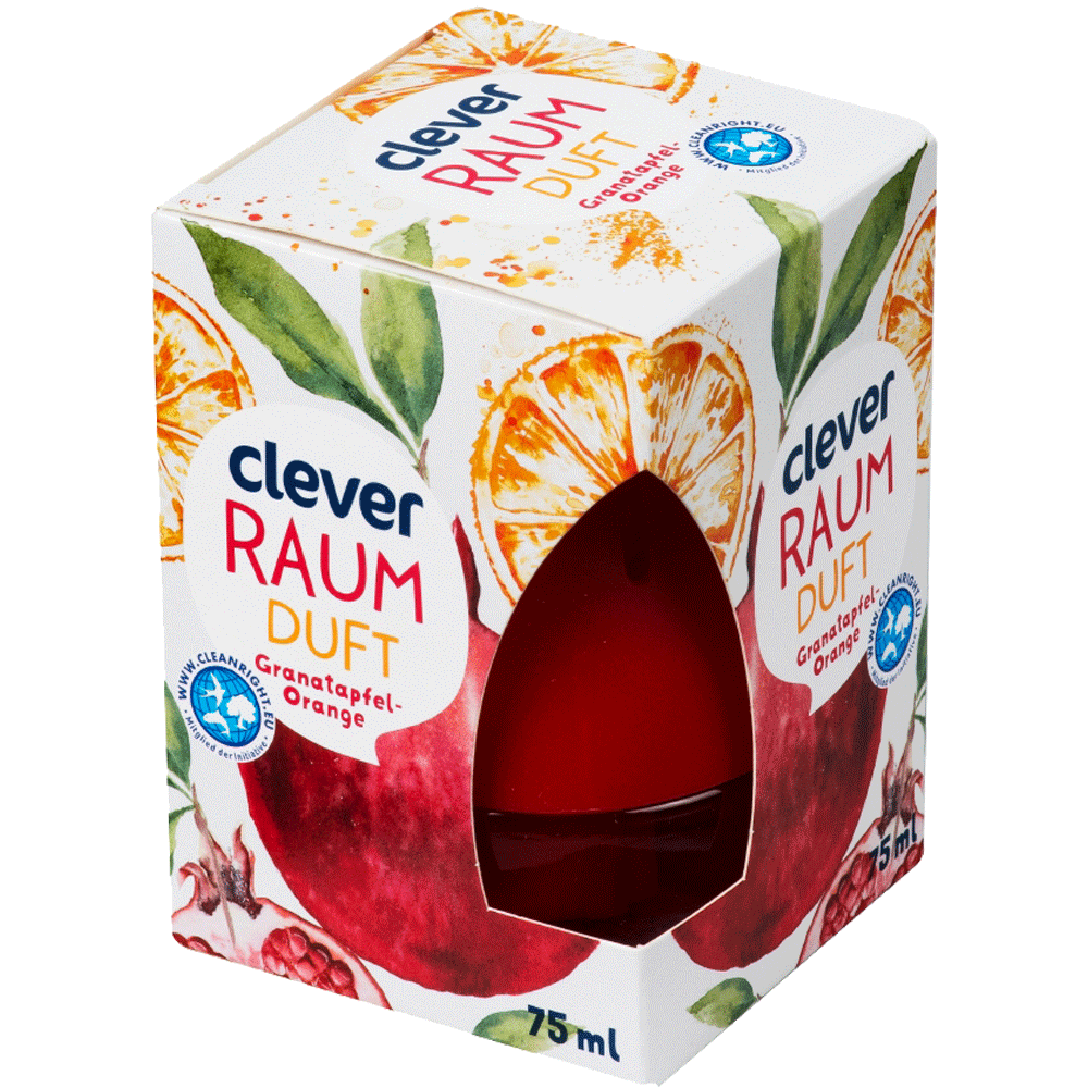 Bild: clever Raumduft Granatapfel Orange
