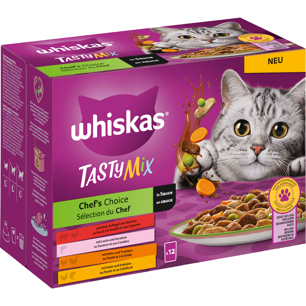 Bild: Whiskas Tasty Mix Chef's Choice