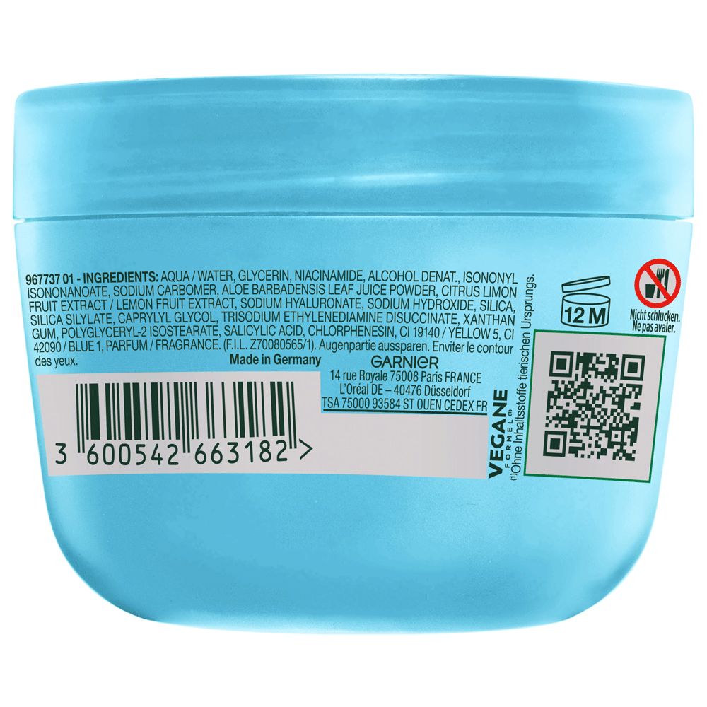 Bild: GARNIER Fresh & Plump Aufpolsternde Sorbet Creme