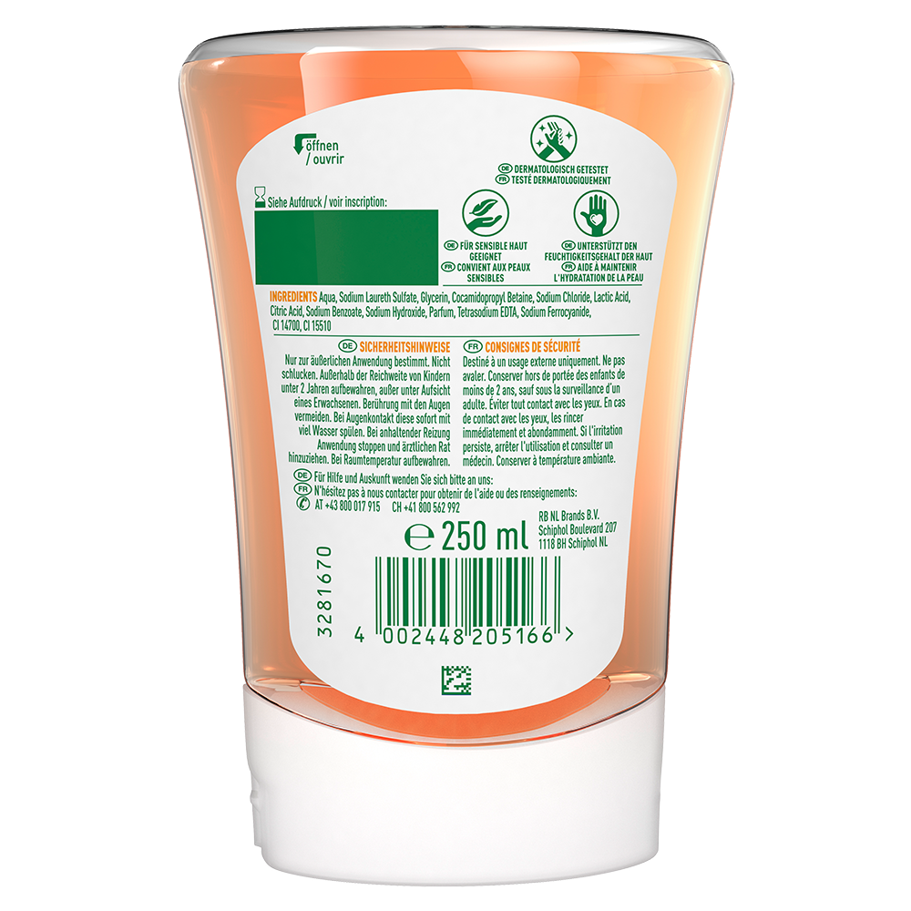 Bild: Dettol No-Touch Nachfüllung Honig 