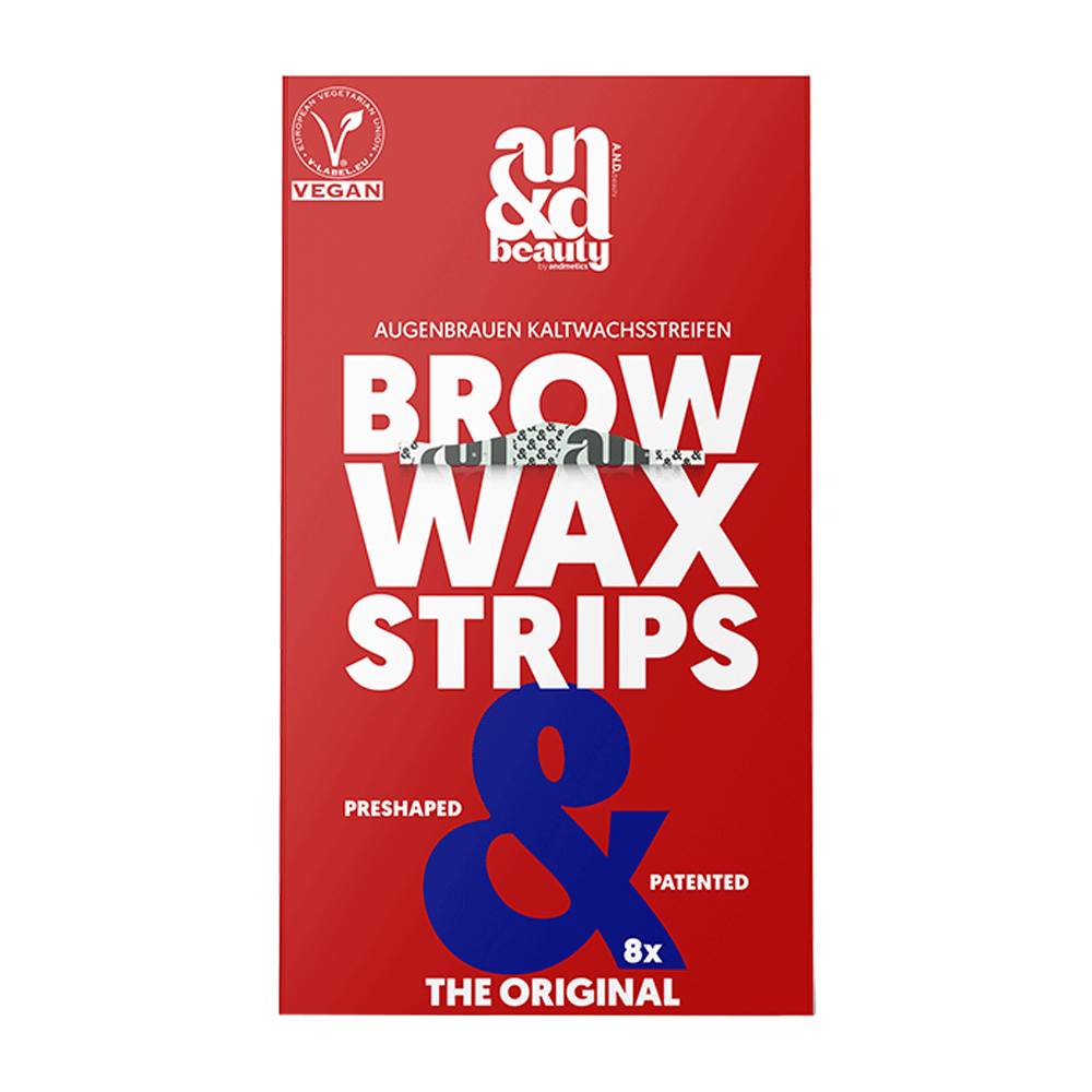 Bild: A.N.D. beauty Augenbrauen Kaltwachsstreifen 
