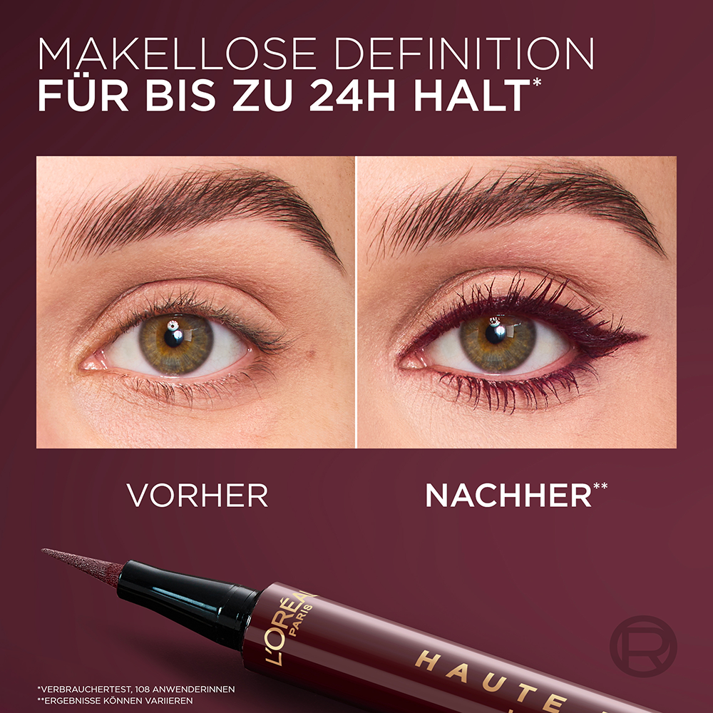 Bild: L'ORÉAL PARIS Haute Precision Liner Bordeaux Cashmere Bordeaux Cashmere