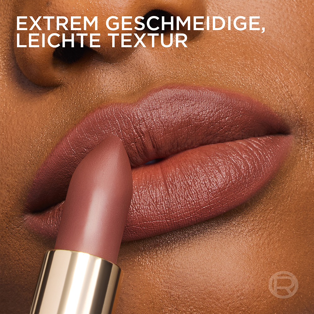 Bild: L'ORÉAL PARIS Color Riche Blurred Matte Lippenstift Brun Elegance 580