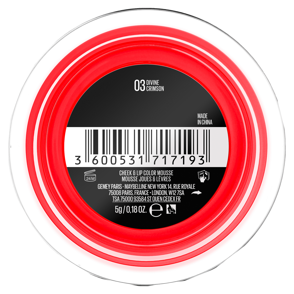 Bild: MAYBELLINE Cloudtopia Blush Divine Crimson 03