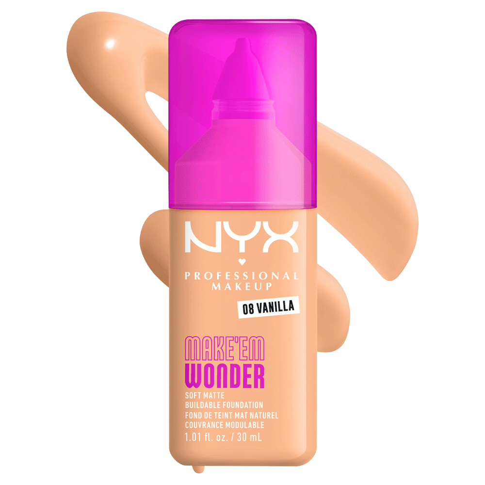 Bild: NYX Professional Make-up Make 'EM Wonder Foundation Vanilla 8