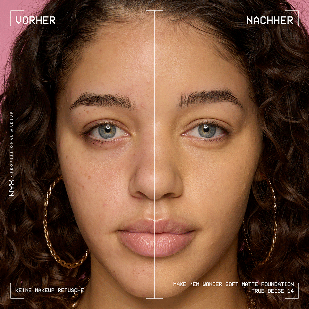 Bild: NYX Professional Make-up Make 'EM Wonder Foundation True Beige 14