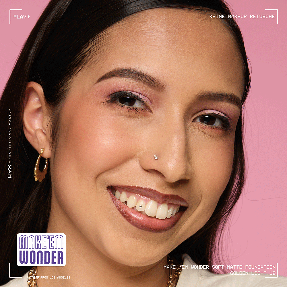 Bild: NYX Professional Make-up Make 'EM Wonder Foundation Golden Light 18