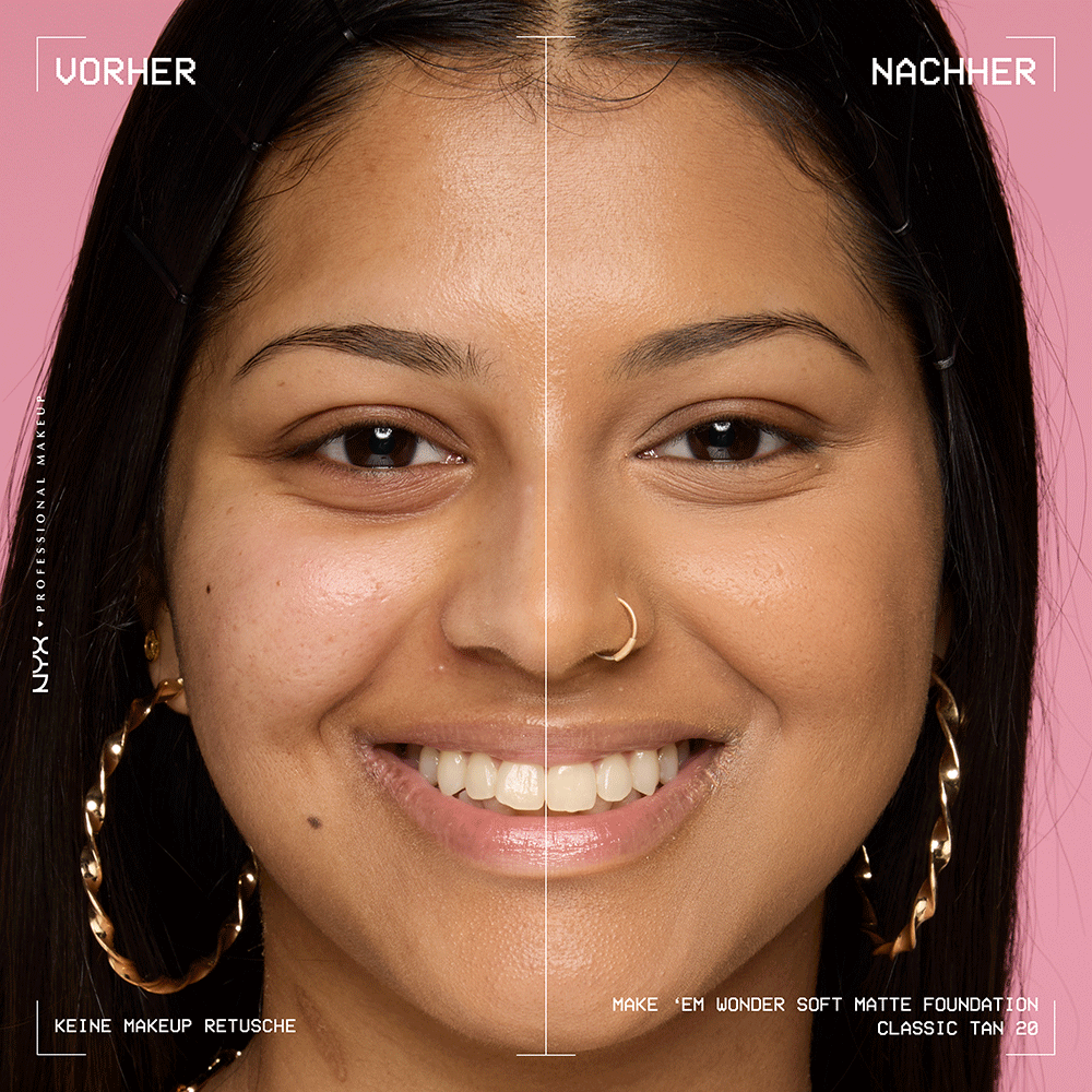 Bild: NYX Professional Make-up Make 'EM Wonder Foundation Classic Tan 20