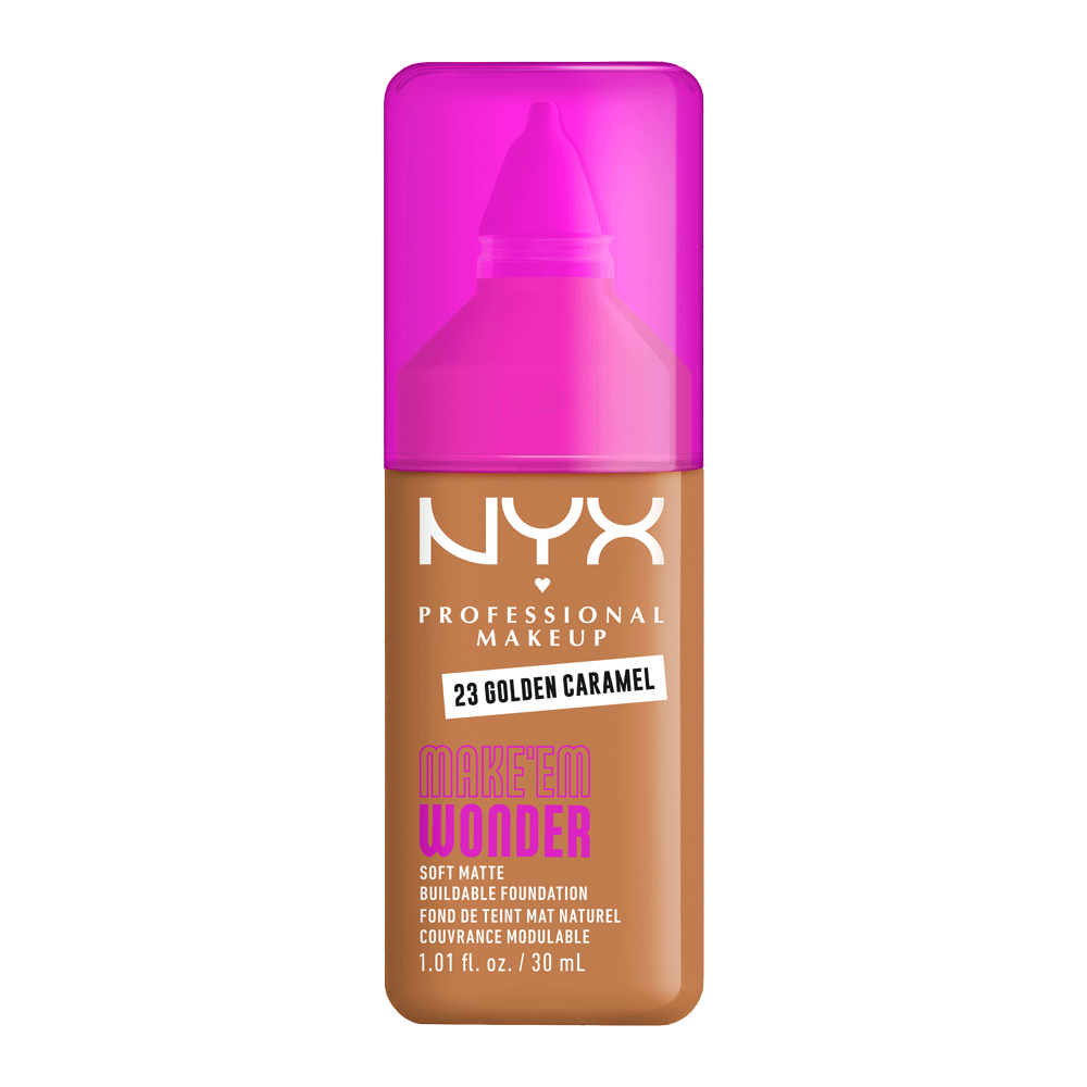 Bild: NYX Professional Make-up Make 'EM Wonder Foundation Golden Caramel 23
