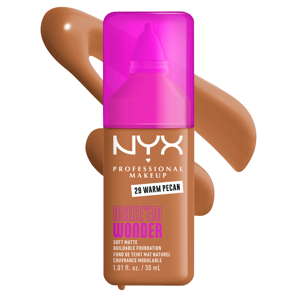 Bild: NYX Professional Make-up Make 'EM Wonder Foundation Warm Pecan 29