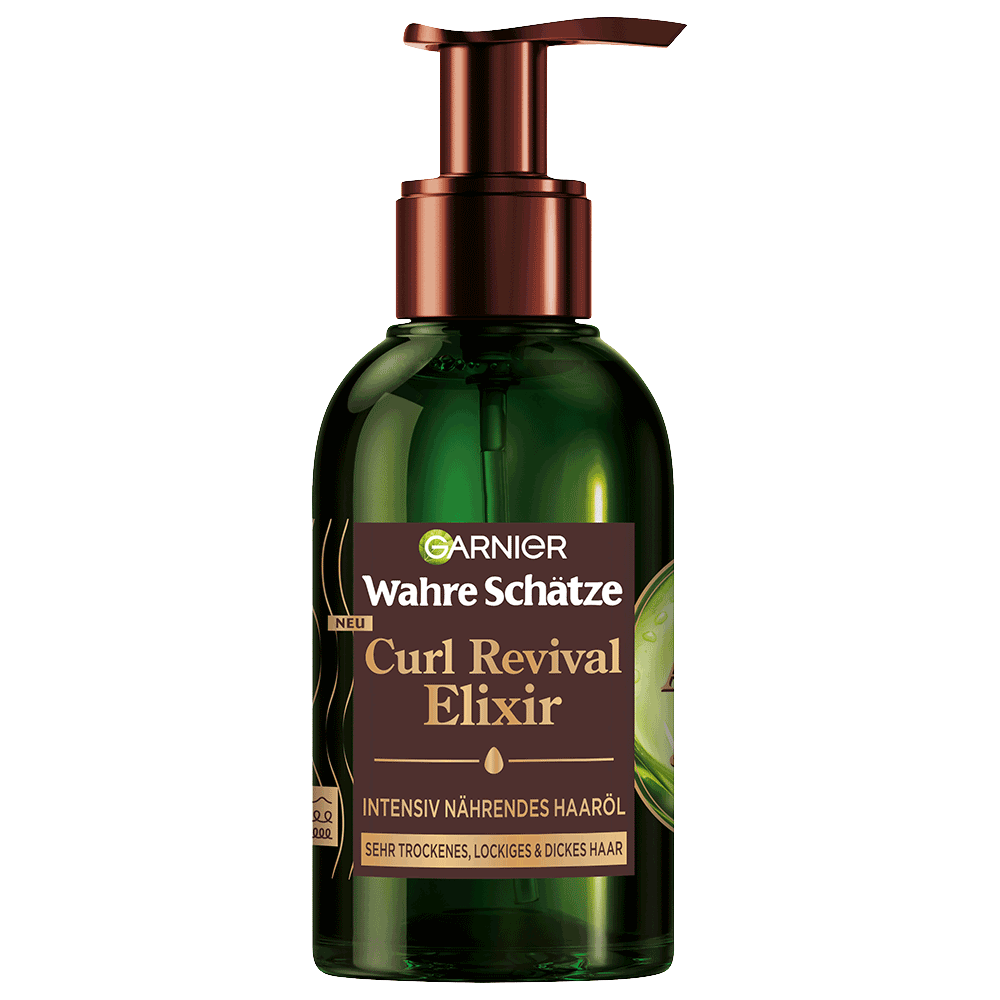 Bild: GARNIER Wahre Schätze Curl Revival Elixir