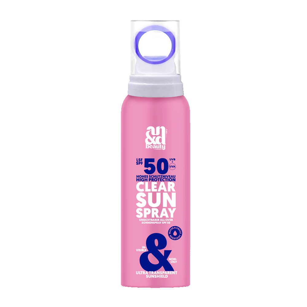 Bild: A.N.D. beauty Sonnenspray Clear Sun Spray SPF 50 
