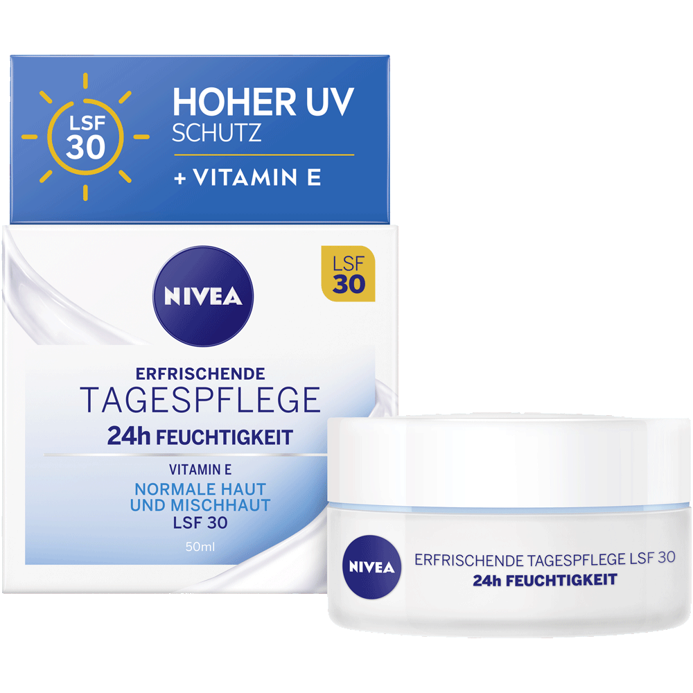 Bild: NIVEA Tagespflege Feuchtigkeit LSF 30