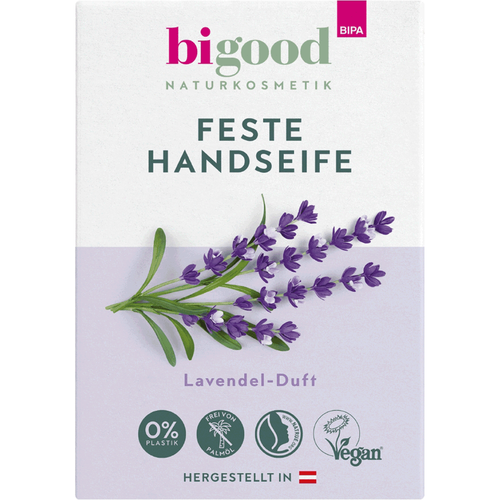 Bild: bi good Feste Handseife Lavendel