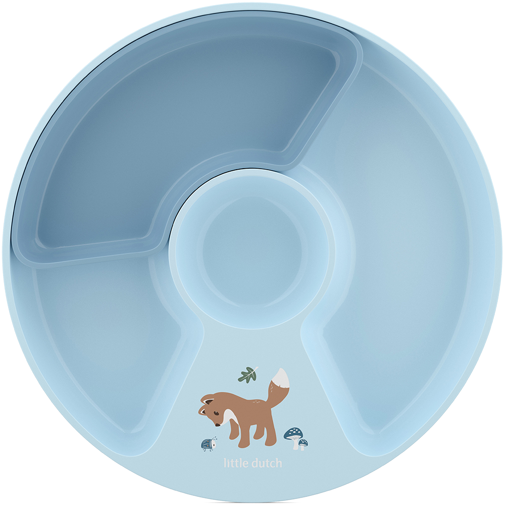 Bild: Little Dutch Kinderteller Unterteilbar 
