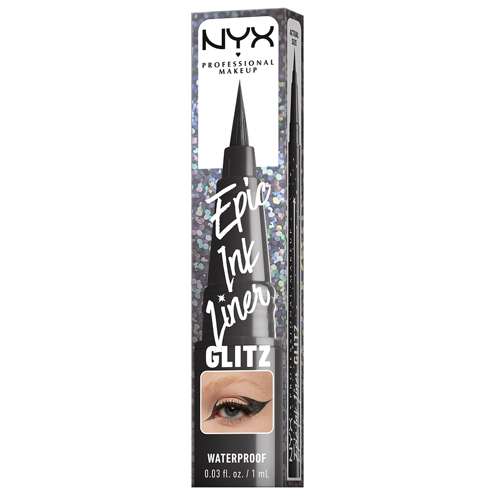 Bild: NYX Professional Make-up Epic Ink Liner Jeanz Glitz graphite glitz