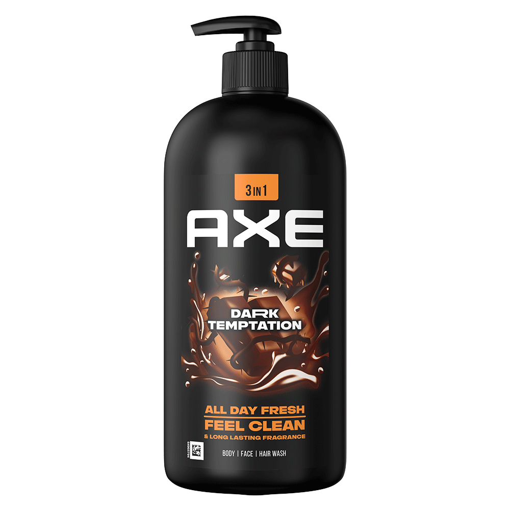 Bild: AXE 3in1 Body Face and Hair Wash Dark Temptation 