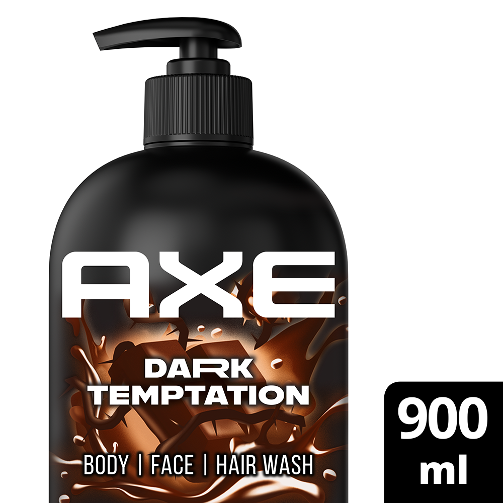 Bild: AXE 3in1 Body Face and Hair Wash Dark Temptation 