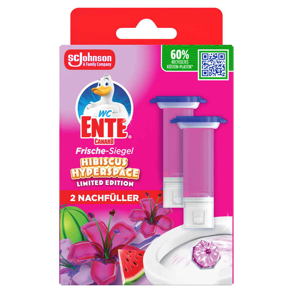 Bild: WC-Ente Hibiscus Hyperspace Nachfüller 