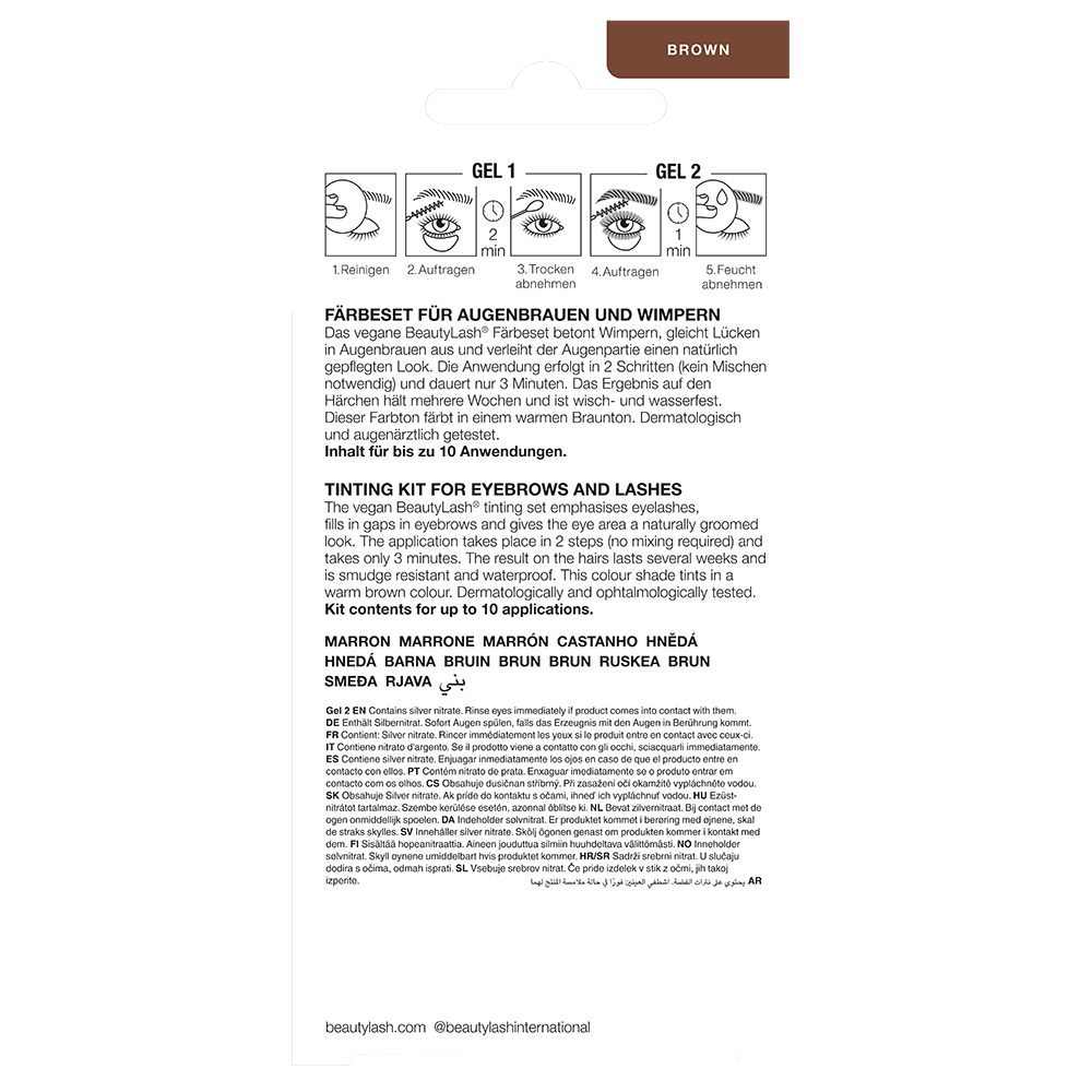 Bild: BeautyLash Brow & Lash Colour dunkelbraun