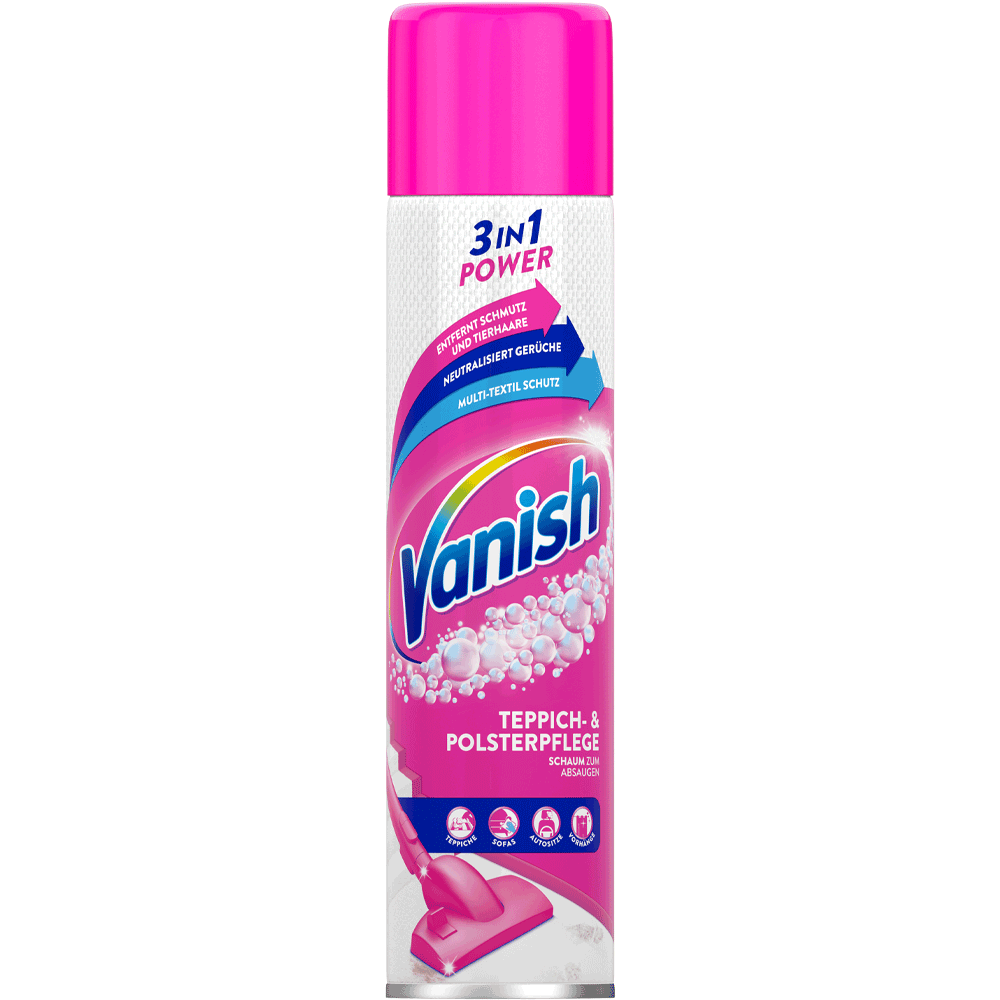 Bild: Vanish 3in1 Teppich- & Polsterpflege