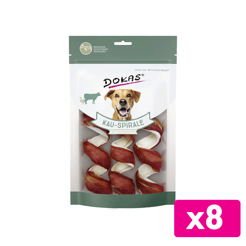 Bild: Dokas Kauspirale mit Entenbrust