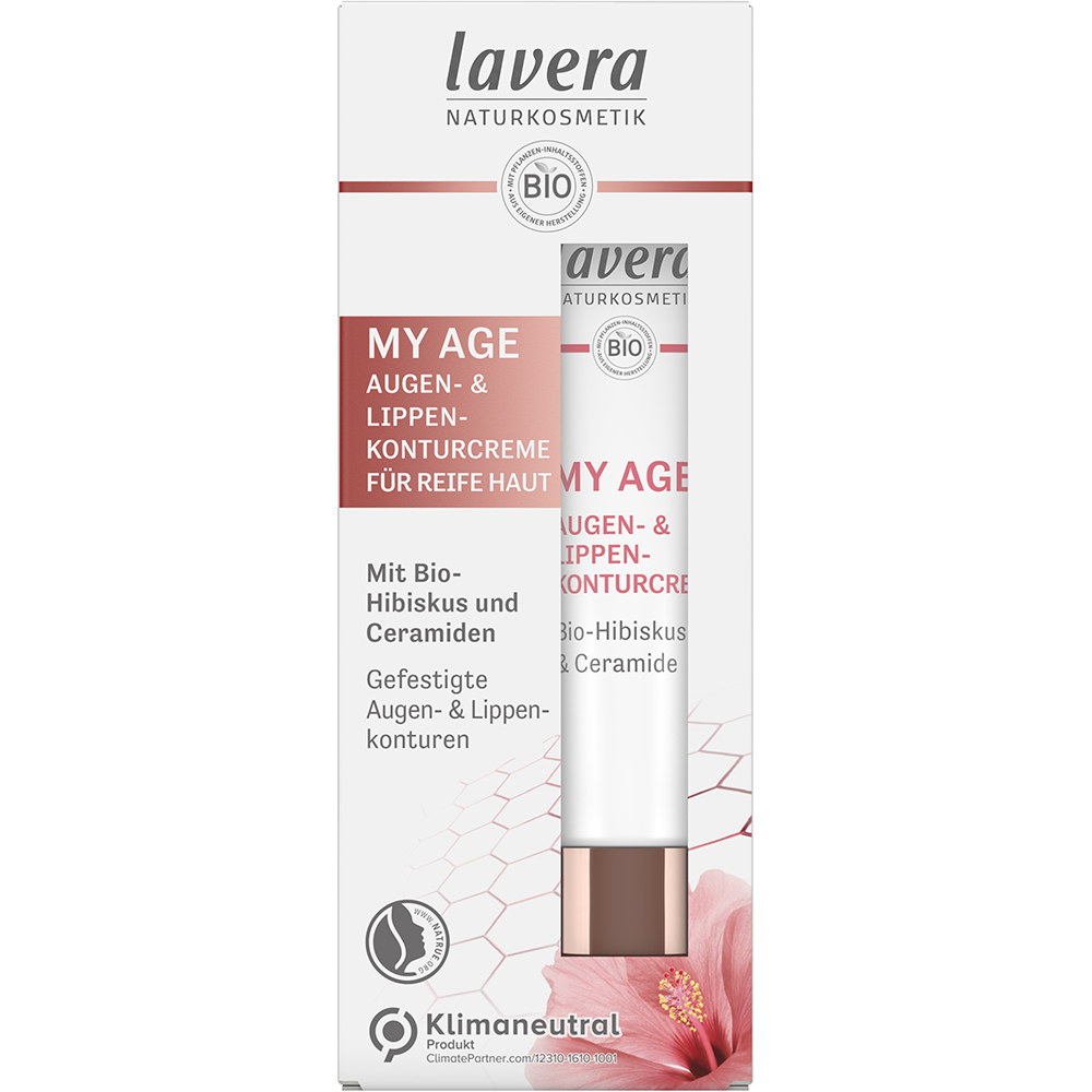 Bild: lavera My Age Augen- & Lippenkonturcreme für Reife Haut 