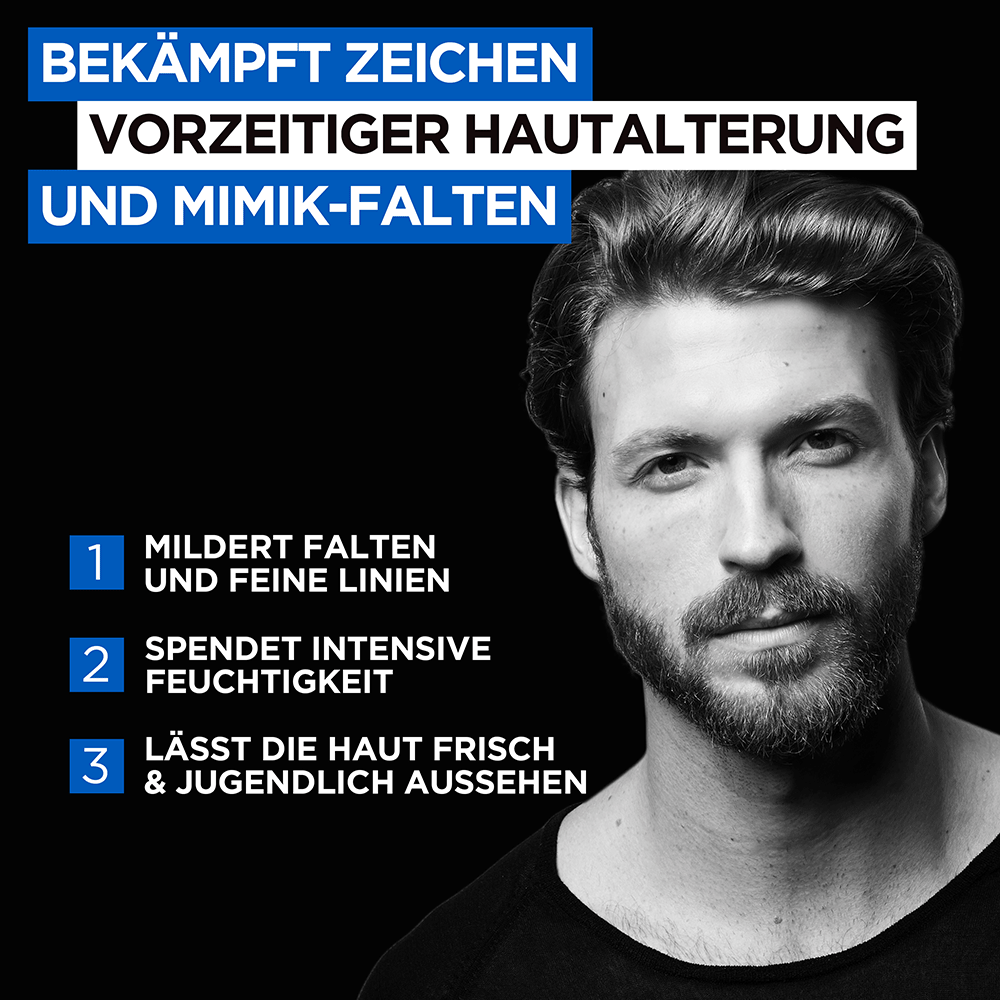 Bild: L'ORÉAL PARIS MEN EXPERT Falten Stop Anti-Falten Feuchtigkeitspflege
