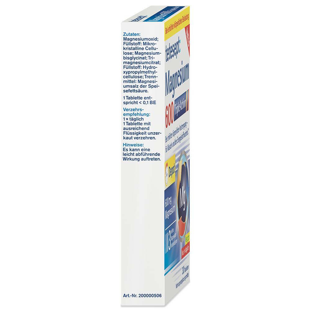 Bild: tetesept: Magnesium 600