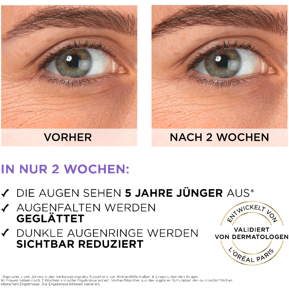 Bild: L'ORÉAL PARIS Revitalift Augenserum
