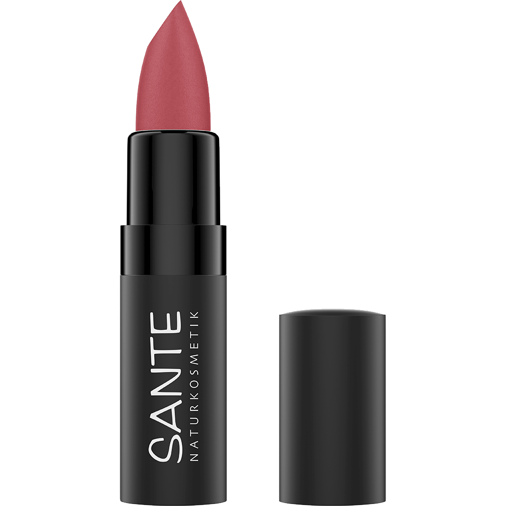 Bild: SANTE Matte Lipstick Dusty Rose 02