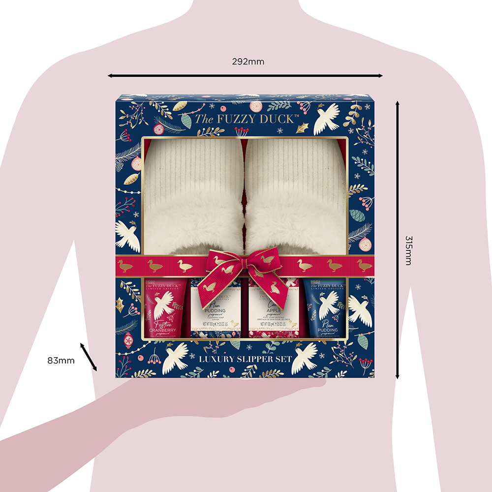 Bild: Baylis & Harding Geschenkset The Fuzzy Duck Winter Wonderland Luxury Slipper