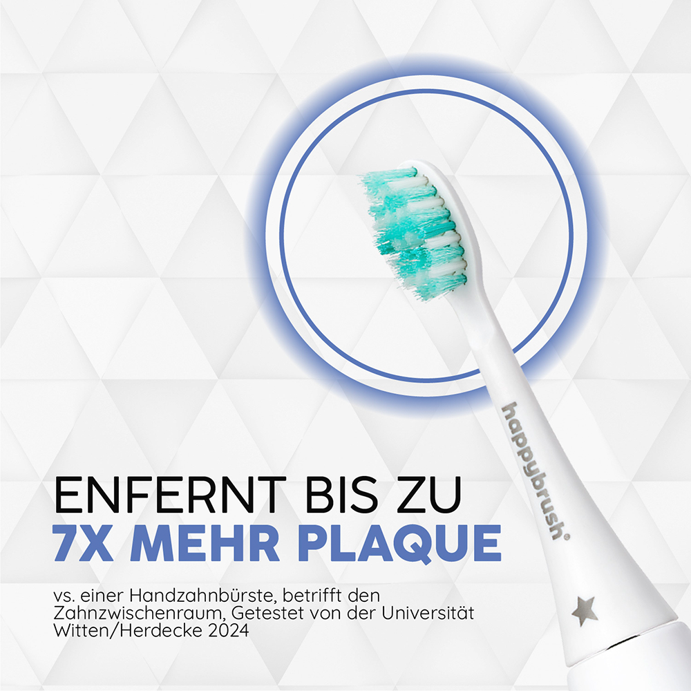 Bild: happybrush Elektrische Zahnbürste Eco Vibe 3 Junior 