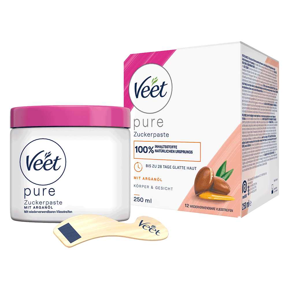 Bild: Veet pure Zuckerpaste