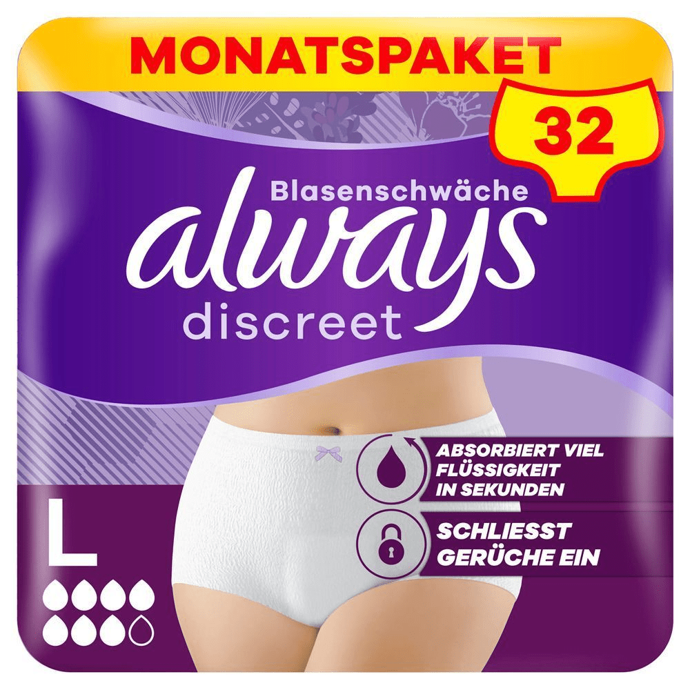Bild: always Discreet Inkontinenz-Höschen 