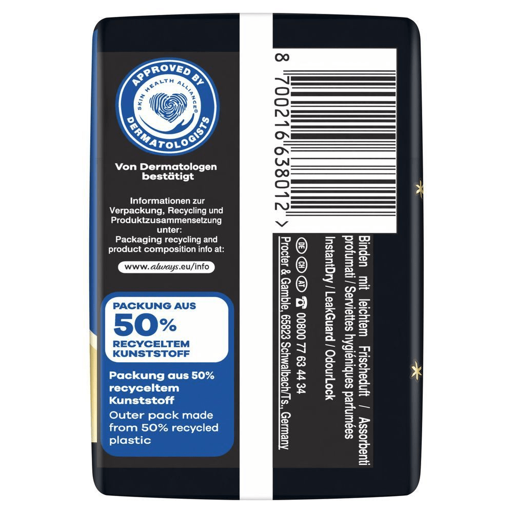 Bild: always Ultra Damenbinden Secure Night Extra 