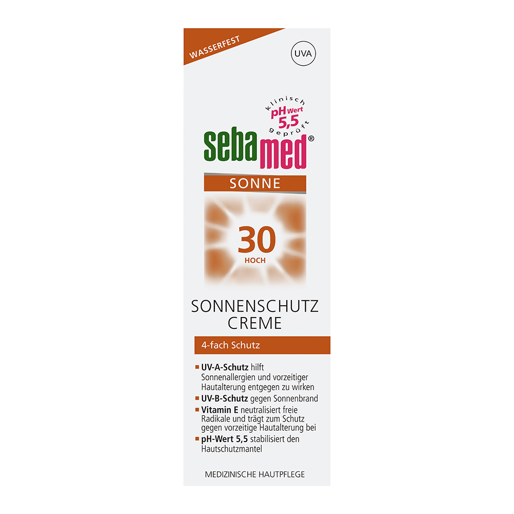Bild: sebamed Sonnenschutz Creme LSF 30