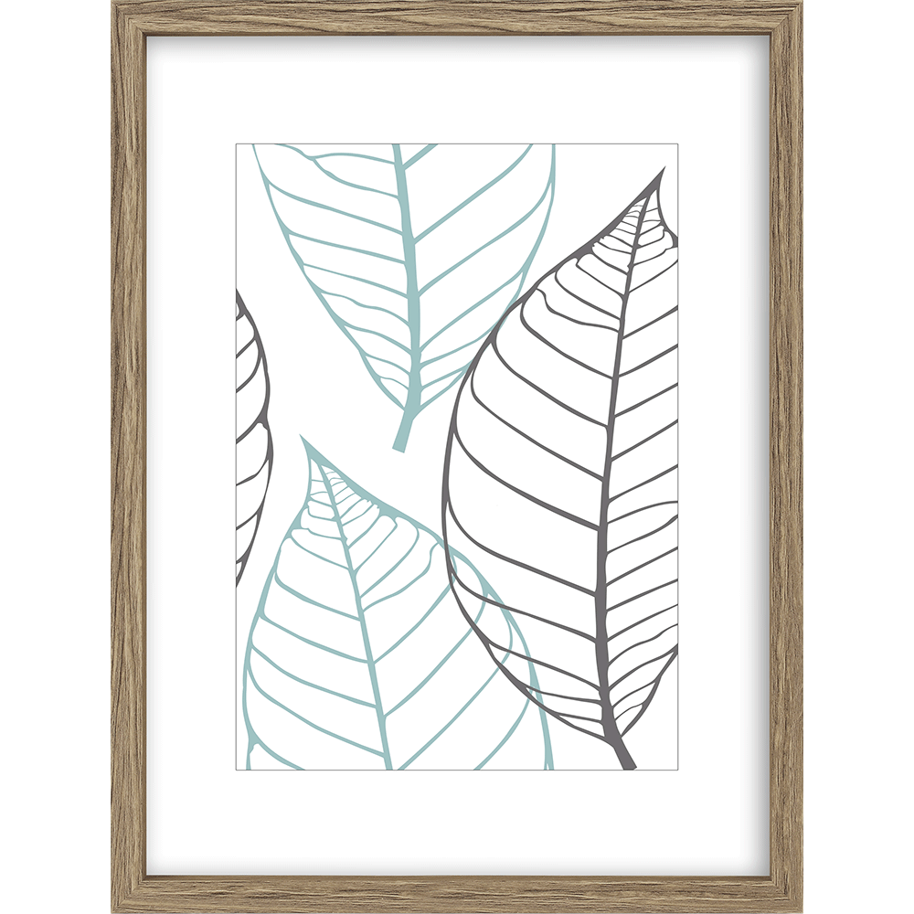 Bild: Tawo Living Bilderrahmen Eiche Vintage 18x24cm 